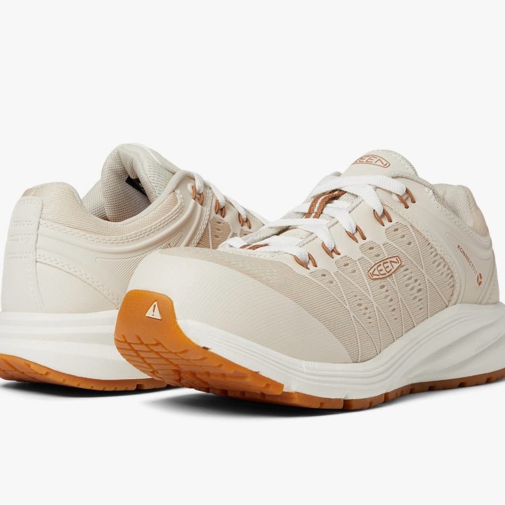 Women’s Keen Konnectfit Cream and Tan Shoes